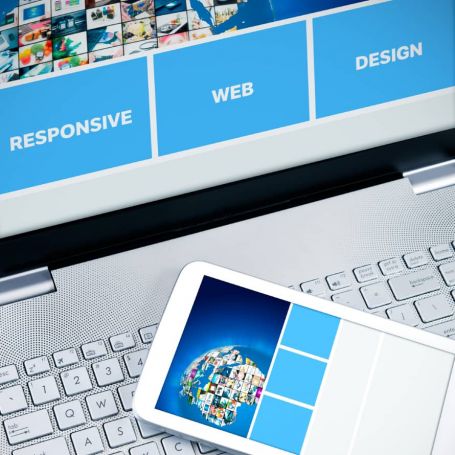 Tercera imagen: Proceso de desarrollo del sitio web de Science & Marketing